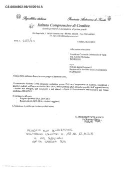 Allegati - Comunit&agrave; della Valle di Cembra