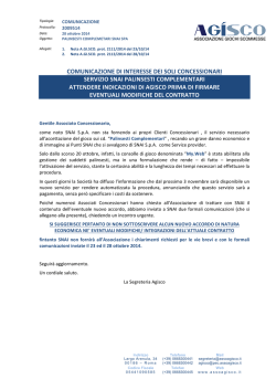 2014.10.28 – Comunicazione – Palinsesti