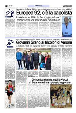 Il Quotidiano del Molise 15-02-2014