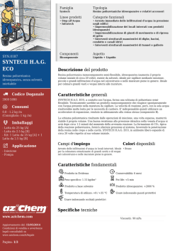 SYN.0187 SYNTECH H.A.G. ECO (ITA)