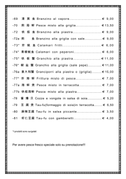 -68a*糖醋鱼片Fettine di pesce in salsa agrodolce