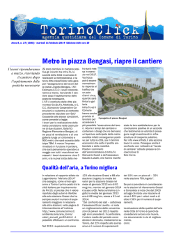 Metro in piazza Bengasi, riapre il cantiere