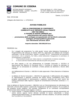 AVVISO no tax area
