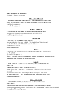 men&ugrave; 10-15 &euro; a concordare - Gruppi-San-Pio