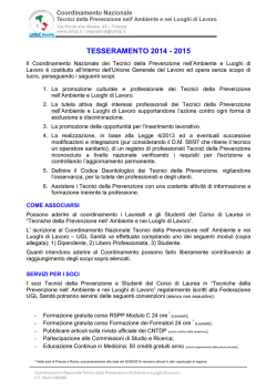 Carta Intestata Coordinamento