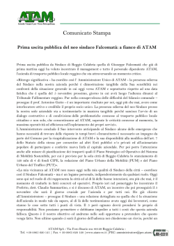 Comunicato Stampa