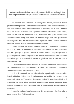 Immunit&agrave; degli Stati (file  468 Kb)