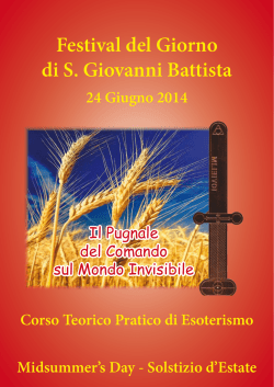 Festival del Giorno di S. Giovanni Battista