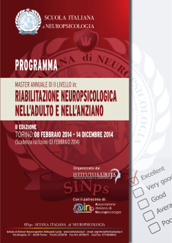 programma - Istituto Lurija