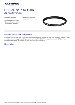 PRF‑ZD72 PRO Filtro di protezione