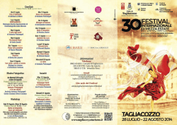 Pieghevole - Tagliacozzo Turismo