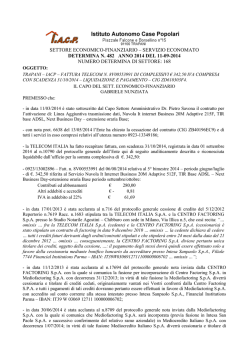 apri - Istituto Autonomo Case Popolari di Trapani