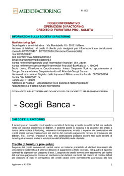 Scegli Banca - inbiz
