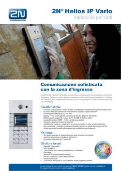 brochure di prodotti
