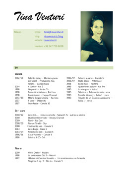 Scarica il Curriculum