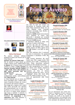 Campana 30 Novembre 2014 - Parrocchia di Santa Bertilla