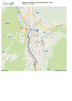 da Uscita Trento Sud a Salita della Spalliera, Trento