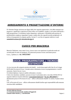 Opportunit&agrave; al 04-02-2014
