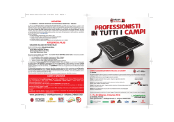 Brochure del Corso Milan Academy - AC Milan Academy