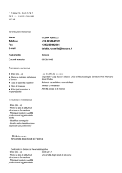 Talotta Rossella - Gazzetta Amministrativa