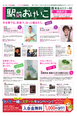 2015年1月期チラシ