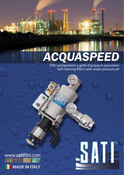 acquaspeed - Sati S.r.l.