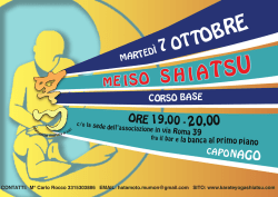 ME ISO S H I AT SU - Karate-Yoga-Shiatsu