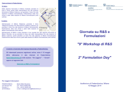 Programma Assemblea AVISA AISPEC 2014