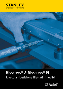 Rivscrew Speed Fastener