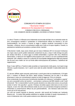 Movimento 5 Stelle " BRESCIA