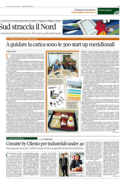 de giovani il Sud straccia il Nord