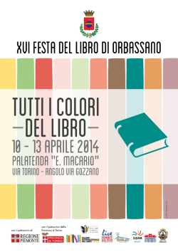 Programma completo - Comune di Orbassano