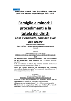 CamMiNo Corso, 31.01-14.03.2014