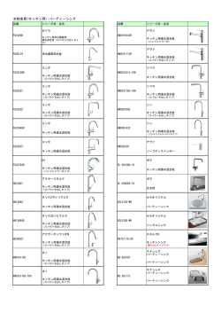 水栓金具(キッチン用)・パーティーシンク