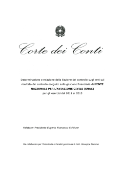 Sezione del controllo sugli enti - Delibera n. 113