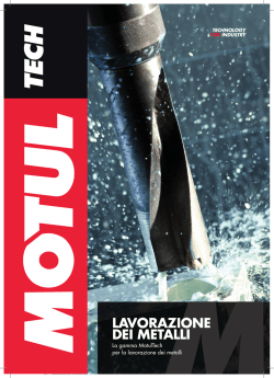 LAVORAZIONE DEI METALLI - Dollmar Meccanica Srl