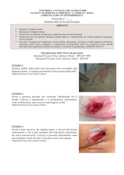 PROTOCOLLO GESTIONE UDP - In fase di allestimento