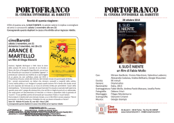 Scheda film - Cineteatro Baretti