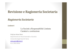 SRL - caratteri e costituzione 13-14 pp.1-22
