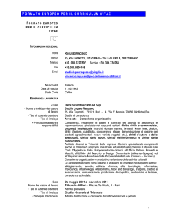 CV Raguseo - Agis Bari