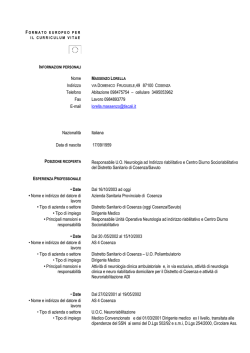 Indirizzo VIA DOMENICO FRUGIUELE,49 87100 C