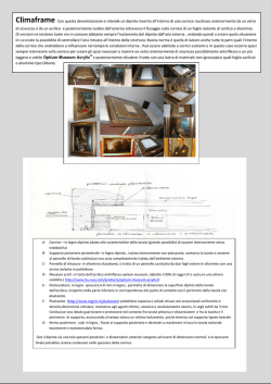 Climaframe Con questa denominazione si intende un dipinto