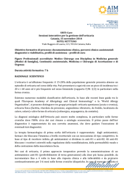 Scarica programma e CV relatori.