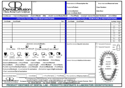 PRODUCT DESTINED AT DENTAL LAB