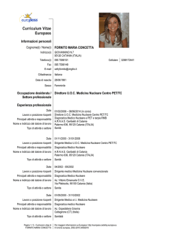 Curriculum - "Garibaldi"