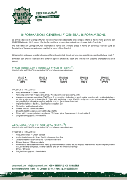 Informazioni (Italiano-English)