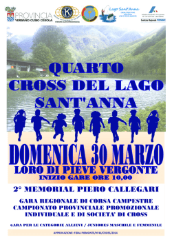 dispositivo - Corsa in montagna VCO