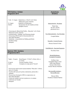 Programma e direttivo 2014