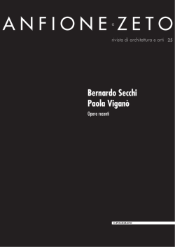 Colophon / Sommario - AAM Architettura Arte Moderna