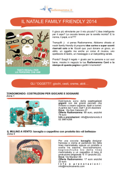 catalogo di strenne family friendly!!
